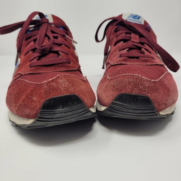 [SOLD]New Balance Shoes 9.5 Burgundy Red Blue Sneakers Lifestyle Classic M373SRB - Picture 9 of 16